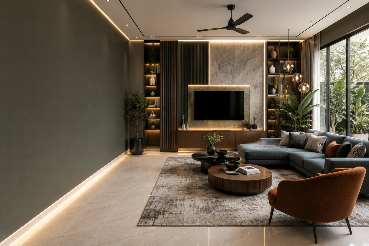 Decor collection content for interior design social media automation