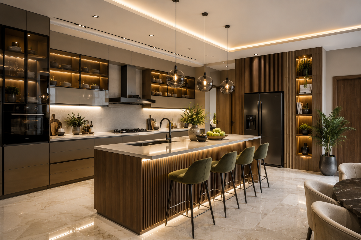 Cozy interior interior promoted through automated social media content
