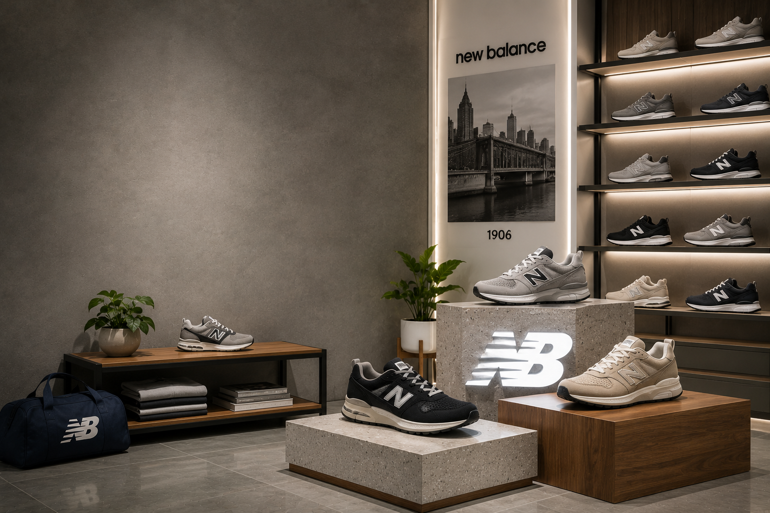 Stylish store ambience