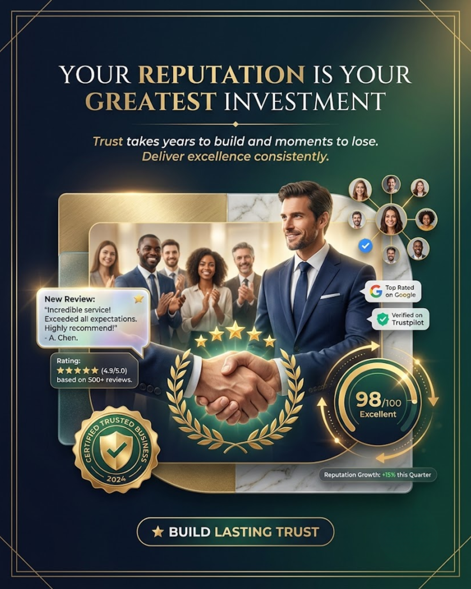 Customer Review & Testimonial post