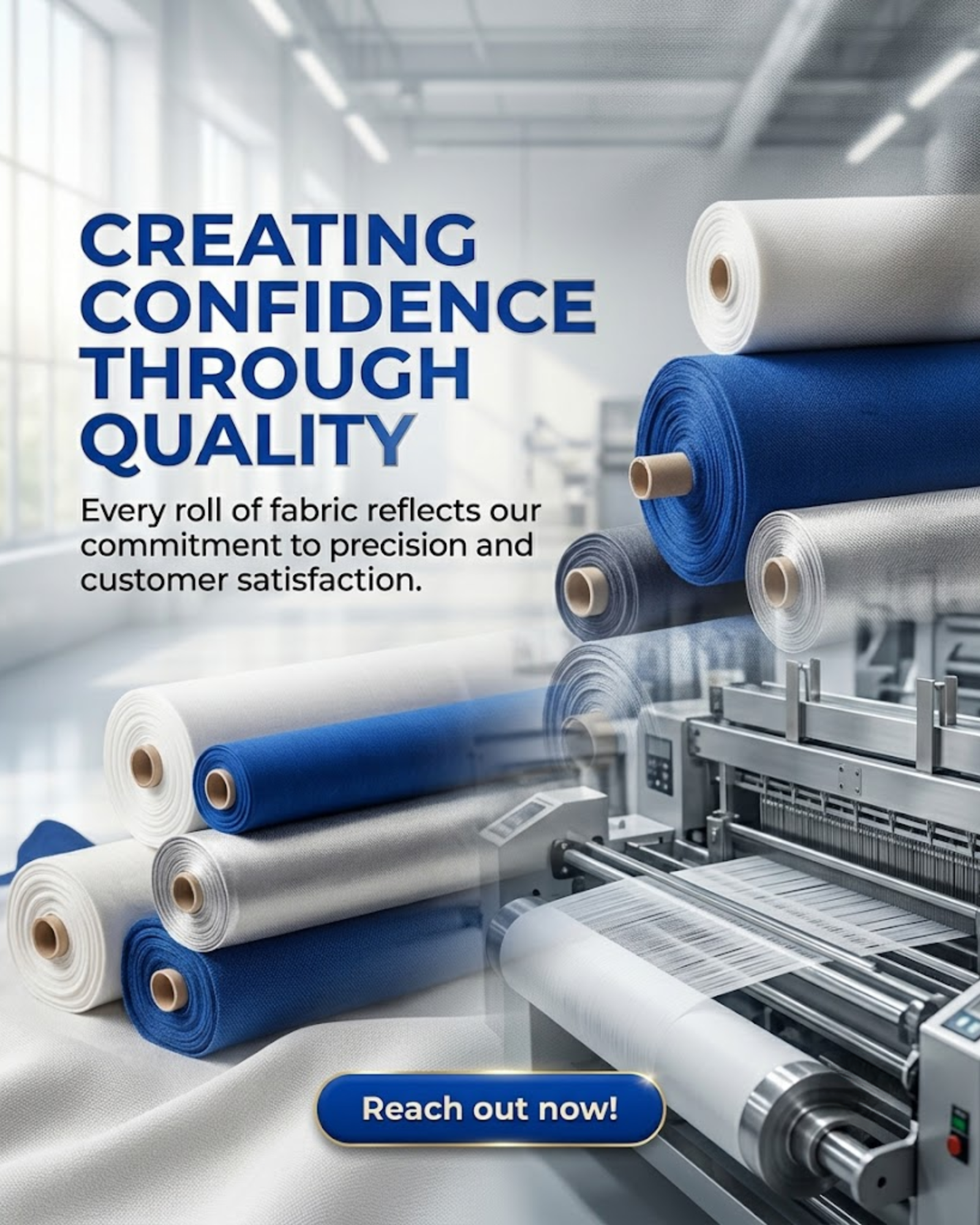 Textile Production digital marketing and automated B2B content posting