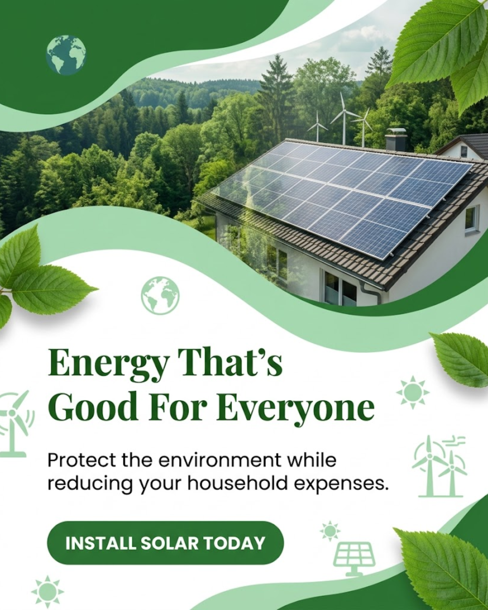 Residential Rooftop Solar Installation post