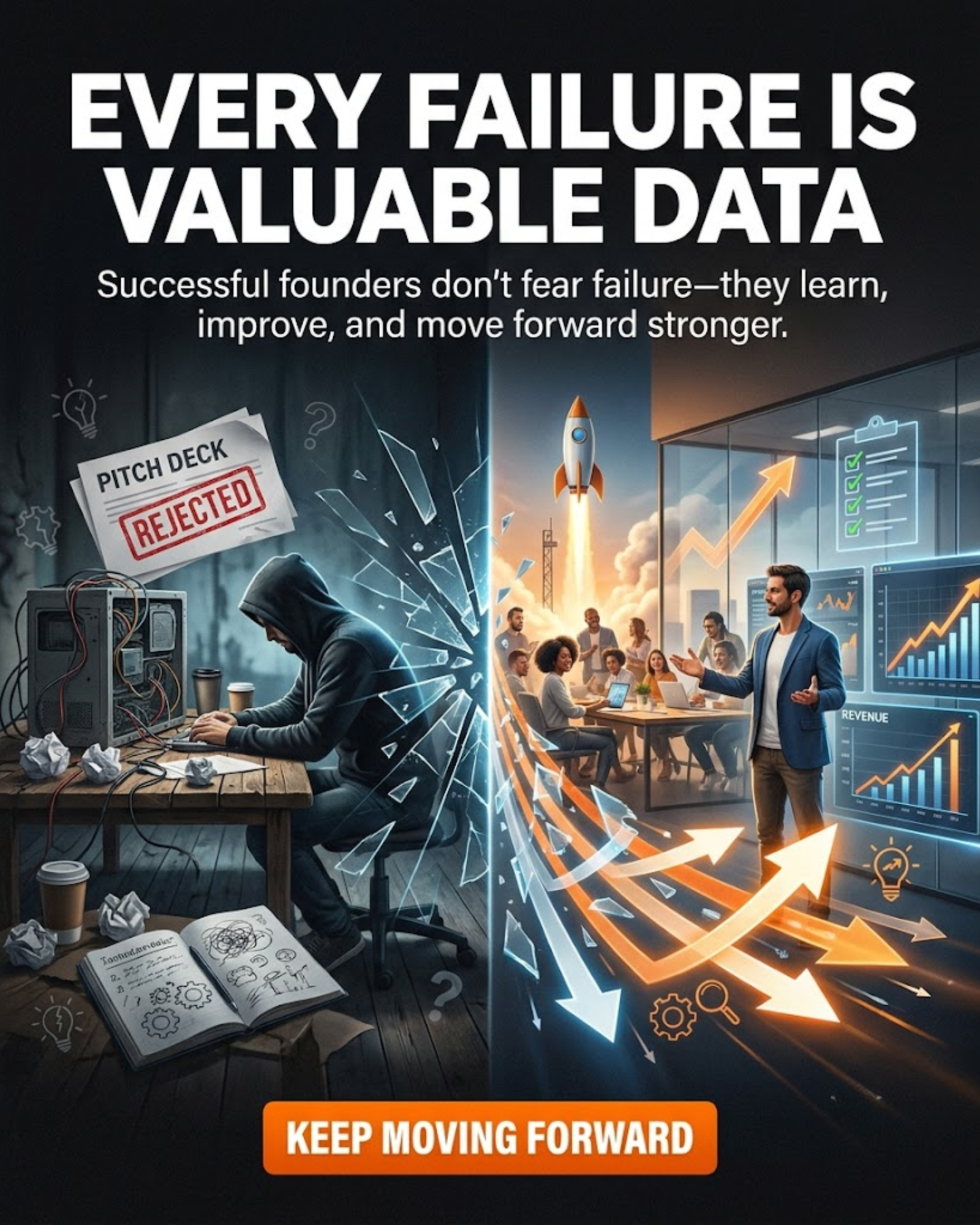 Build-in-Public Metric Milestone post