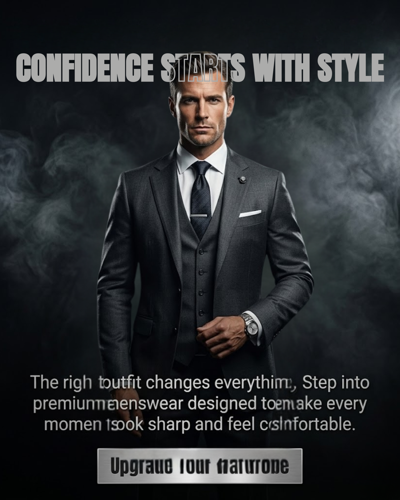 Latte art coffee content for men s clothing social media automation