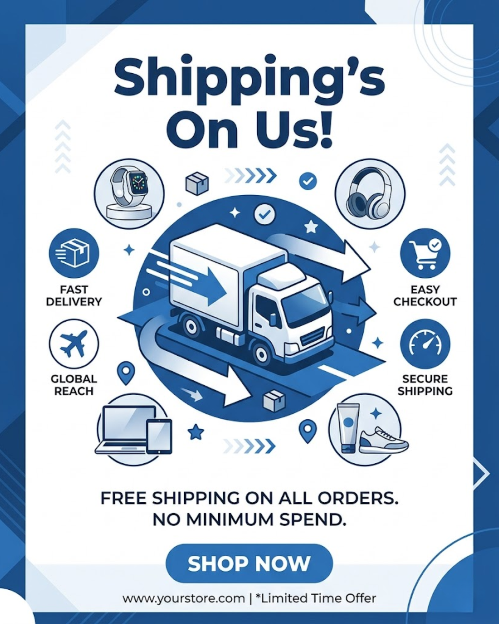 Trending deals & accessories content for online store social media automation