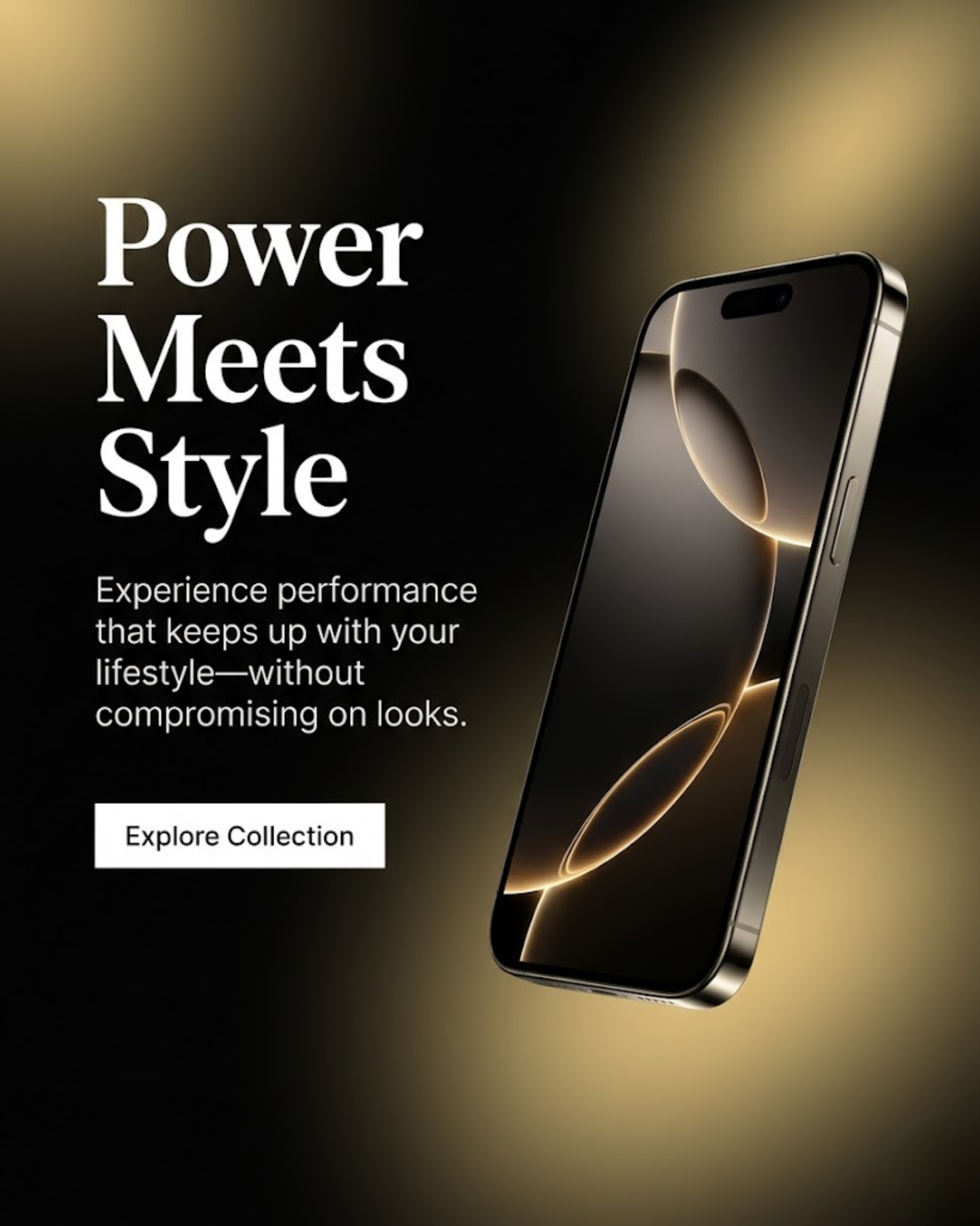 Latest smartphone showcase promoted via automated social media content
