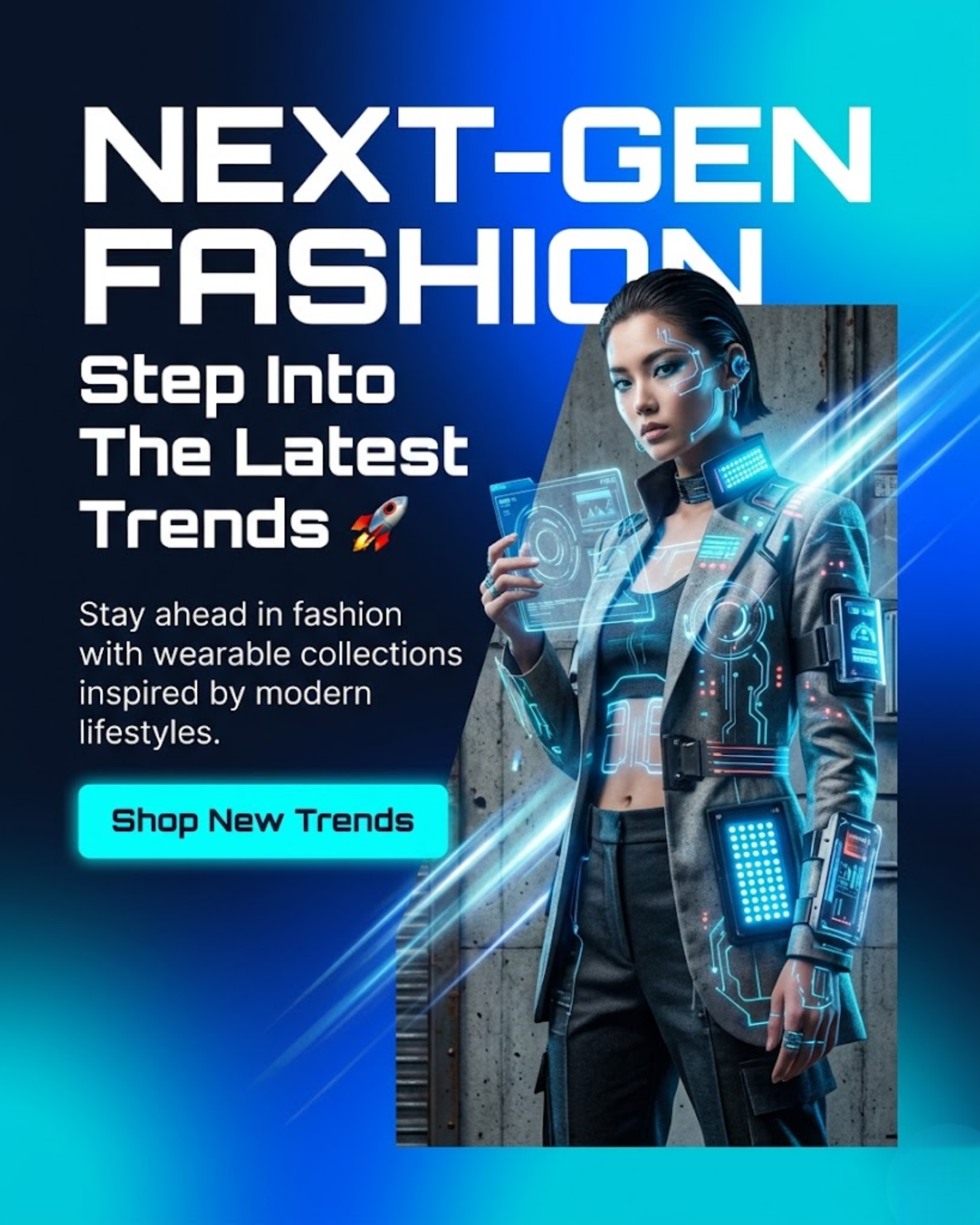 Smartwatches, fitness bands and wearable tech promoted through automated social media content