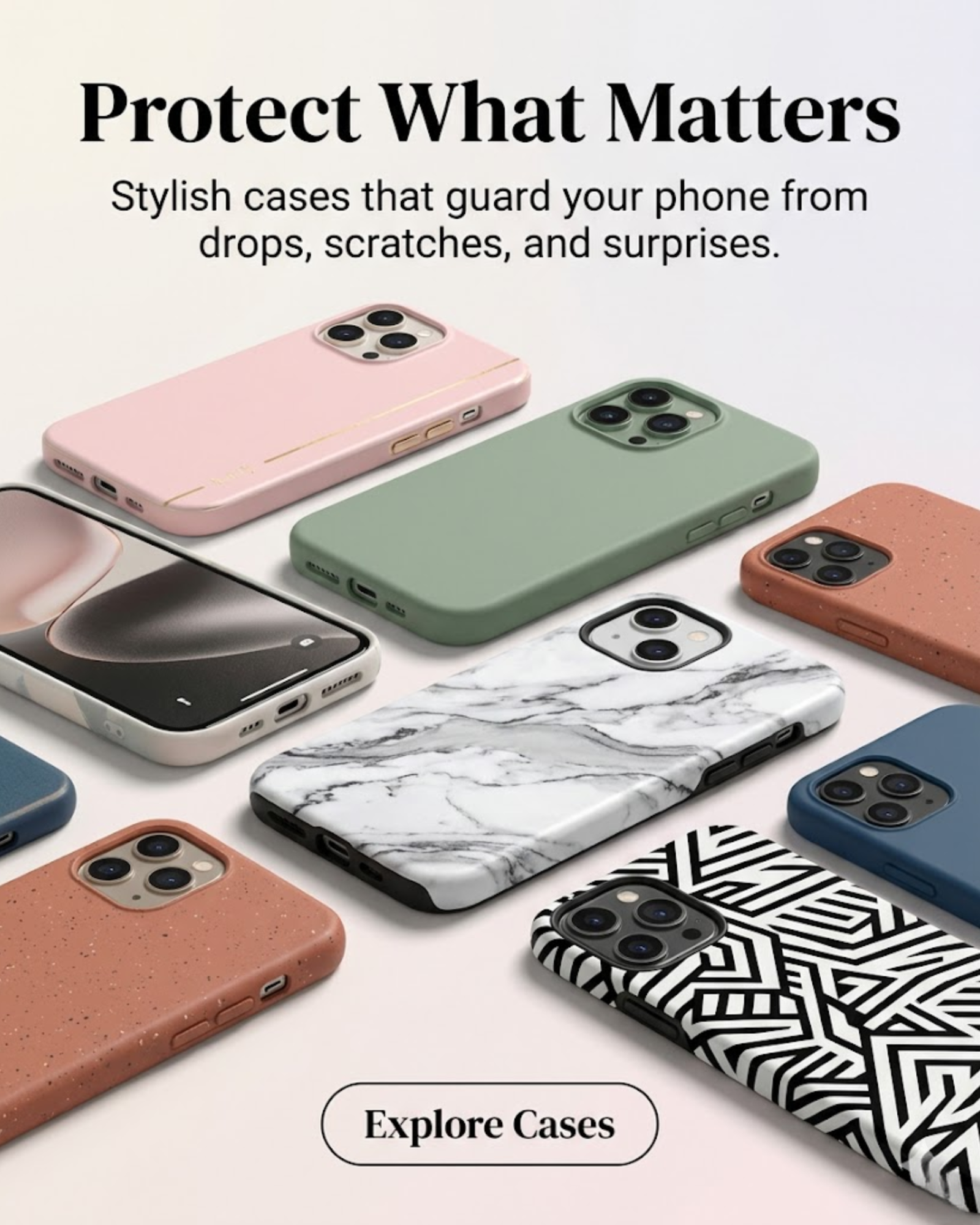 Smartphones showroom promoted through automated social media content
