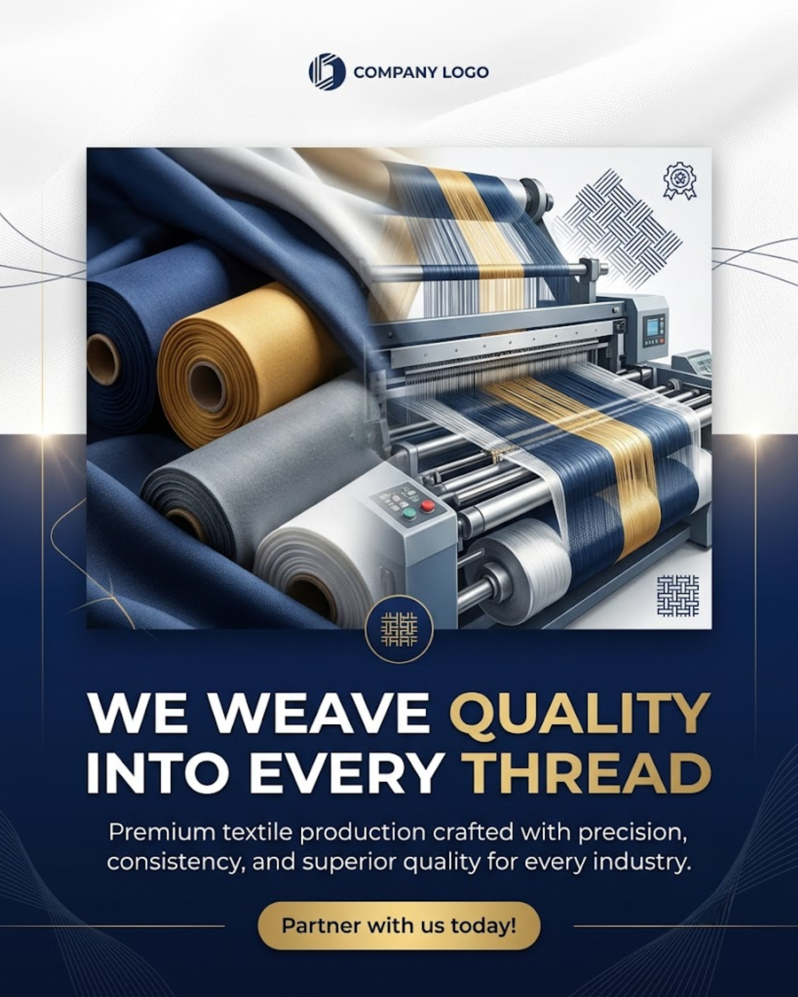 Ready Garment Content content for Textile Production social media automation